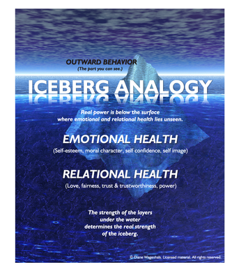 Iceberg Analogy Poster